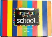 First And Last Day Of School Memory Book, School Years Keepsake Book, First And Last Day Journal, 13.25in/33.66cm For Teacher Celebration Girls Students Photo Boys Kids Graduation