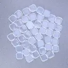 24 Pcs Small Plastic Box Mini Container Clear Storage Rectangular Case