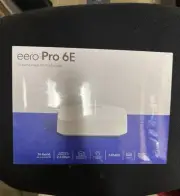 Eero Pro 6E Tri-Band AXE5400 Wi-Fi 6E Mesh Router - White