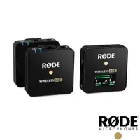 在飛比找PChome24h購物優惠-RODE Wireless GO II 微型無線麥克風-黑色