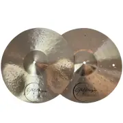 16.5" GM Designs UMBRA Hi-Hat Cymbals - Monstrous, Explosive, Exotic Sounds!