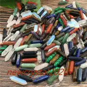 Wholesale A Lot Natural Double Point Obelisk Quartz Crystal Wand Healing