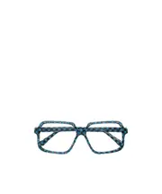Geometric flat mirror 60 Blue