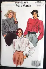 Vogue Patterns 9108 Very Easy Very Vogue size 8-10-12 uncut