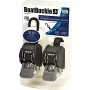 3 In. Retractable Transom Tiedown | Boatbuckle Mini X Boat Buckle Mod Kit Navy
