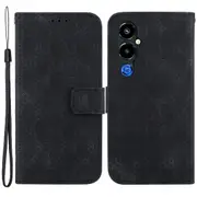 Double 8-shape Imprinted Pu Leather Cover For Tecno Pova 4 Pro 4g Anti-drop Phone Case With Wallet