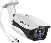 Security Camera,2MP 1080P Full High Definition Security Camera Outdoor/Indoor (Hybrid 4-in-1 CVI/TVI/AHD/CVBS) Infrared Weatherproof Surveillance CCTV Camera NTSC System