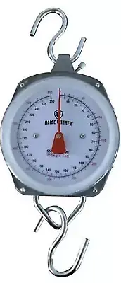 Hanging Spring Dial Scale 550Lb Big Game Scale W/2 S-Hooks for Kitchen + GIFT!!