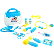 Pretend Kids Doctor Nurse Medical Case Role Play Set Gift Toy Educational Kit