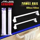 Self Adhesive Tea Towel Holder Rack Bathroom Rail Cupboard Hanger Kitchen Bar