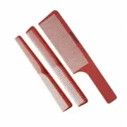 BaByliss PRO Barberology Barber Red Clipper, Cutting & Taper Comb 3PC Set