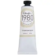 Gamblin 1980 Oil Paint 37ml Titanium Buff S1
