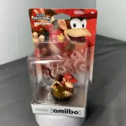 Nintendo Diddy Kong Amiibo - Super Smash Bros Series Brand New Sealed 003