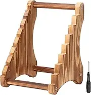 RdjEokf Knife Holder Knife Storage Rack, Knife Holder Knife Wooden Display Case, for Survival, Outdoor, EDC Mini Knife,Dagger, for Fixed Knife Series Display