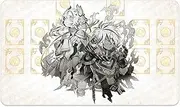 YMILOHOGI Playmat Branded Despian Spright Vanquish Soul TCG CCG OCG Trading Card Game Mat 600X350mm + Free Bag (D0005) (Fallen of Albaz Branded Dogmatika Ecclesia The Virtuous D408)