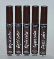 5 VICTORIA'S SECRET FORBIDDEN LIQUID COLOR INTENSE LIP LACQUER TINT GLOSS BALM