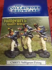 3 figure set COLLECTORS SHOWCASE NAPOLEON FRENCH CS00371 VOLTIGEUR Firing Line