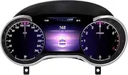 Car LCD Digital Cluster Dashboard Display Panel Compatible for Benz GLS X166 2016-2019 Head Unit Virtual Cockpit Speed Meter Accesorry
