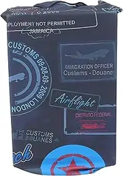[FOMIYES] Travel Suitcase Cover Elastic Luggage Protector Sleeve for Cases Ergonomic Design with Easy Access Slits Creative Travel Case Cover for Suitcases