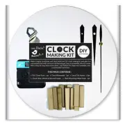 Little Birdie PVC Clock Making Kit 10"-White GR5580