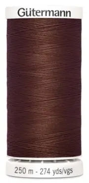 Gutermann 250P-578 Sew-All Thread 274yd-Chocolate