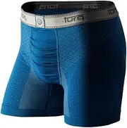 [Turq] Performance Underwear with Paradise Pouch | Men's Athletic Boxer Briefs - Coastline Collection
