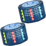 KONTONTY Educational Kids Fidget Toy 2pcs Fingertip Bean Cube Kids Educational Toy Fidget