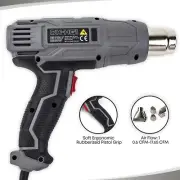 1500W Fast Heat Gun/Hot Air Gun Heavy Duty Hot Air Gun Kit with Dual Temperature