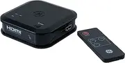 GE HDMI Switch with Remote 8 Pack, 3 Input 1 Output, HDMI 2.0 4K @ 60Hz 1080P HDCP2.2 Compatible, for Roku, Fire Stick, DVD Blu-ray Players, Cable Box, PlayStation, Xbox, Unidirectional, 85156