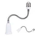 30cm Lamp Extender Flexible Extension Adapter E27 To E27 Light Bulb Lamp HoSEAP