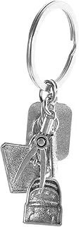 [HAPINARY] Calculator Keychain for Back to School Key Ring Handbag Accessory Unique Book Lovers Durable Calculator Keychain for Wallet