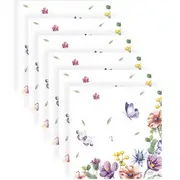 120pc Paper+Design Luncheon 3-Ply Napkin Tissue 33x33cm Breezy Butterflies