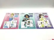 Disney Princess Hand Lettering Booklets Bundle of 3 Belle Jasmine Cinderella