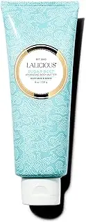 LALICIOUS Sugar Reef Body Butter - Hydrating Body & Skin Moisturizing Cream with Whipped Shea Butter, Vitamin E, Cucumber Extract & Apricot Oil - No Parabens (8 Ounces)