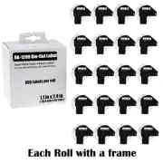 20Rolls 28.9mmx62mm Samll White Paper Address Labels For Brother QL570 DK-1209