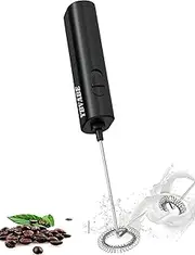 YBVABE Milk Frother Handheld - Create Café-Quality Froth in Seconds - Ultimate Barista-Grade Foam Maker for Coffee, Matcha, and More - Perfect for Latte, Cappuccino, and Hot Chocolate Enthusiasts