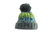 Beechfield Unisex Adult Corkscrew Beanie (Electric Grey) (One Size)