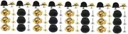 [DOITOOL] 200 Sets Spurs Butterfly Hat Collar Pin Clutch Badge Locking Pin Backs for Enamel Metal Clutch Pin Vintage Tie Tacks with Clutch Back Pin Backs Locking Clutch Pin Backs