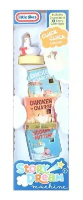Little Tikes Story Dream Machine Cluck, Cluck Chicken Story Collection Set. NEW