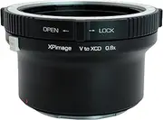 XPIMAGE 0.8X Optical Focal Reducer Lens Mount Adapter Ring for Hasselblad V Lens to X System XCD Camera X1D X2D