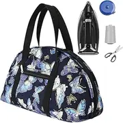 Iron Carrying Case - Waterproof Iron Case Bag Travel Steamer Case - Travel Organizer Bags Versatile Sewing Iron Bag for Irons Needles Threads