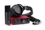 Focusrite Scarlett 2i2 Studio (4th Gen) USB Audio Interface Bundle