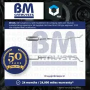 Diesel Particulate Filter DPF + Fitting Kit BM11020K BM Catalysts Soot 1608626