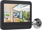 Video Doorbell with 4.3 Inch Display for Apartment Use, 2.4G Wi-Fi, Motion Detection and Functionality