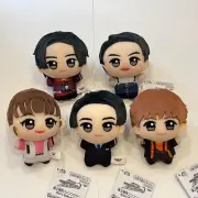 Bakujo Sentai Bunbunger Chibi Plush Toys Complete Set of 5 Rare Cool Plushies