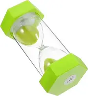 Generic Glass Toothbrush Sand Timer: 2 Minute Hourglass Sand Watch Clock Decorative Mini Sandglass for Kids Classroom Games Kitchen Cooking