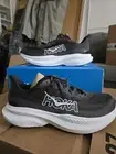 Hoka One Size 5 D Mach 6 Wide 1147834 BWHT Women's Running Shoes Please Read