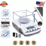 High Precision Lab Scale 0.01g x 3000g with Dust Shield & RS232 Interface