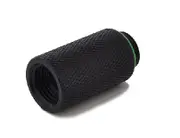 Bitspower G1/4" Matt Black IG1/4" Extender-30MM [BP-MBWP-C63]