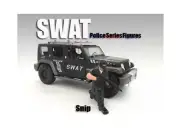 SWAT Team Snip Figure 1/24 Scale Diecast CARZ Diorama